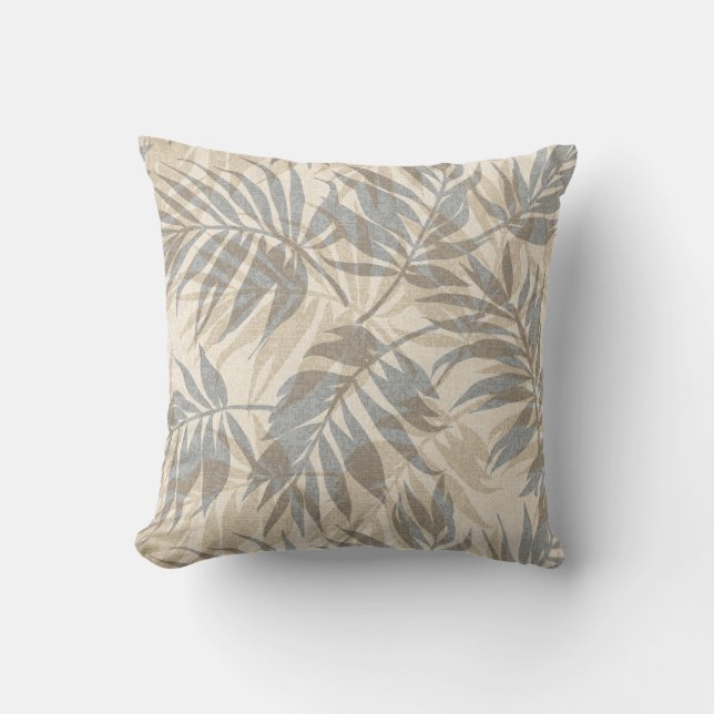 Areca Palms Hawaiian Tropical Vintag Kissen (Vorderseite)