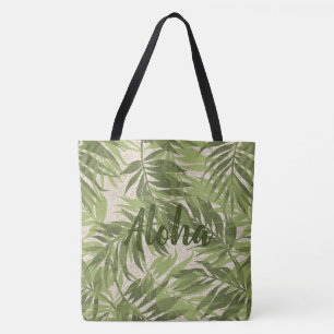 Areca Palms Hawaiian Tropical Vintag Tasche