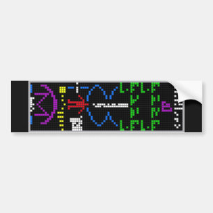 Arecibo Mitteilung Autoaufkleber