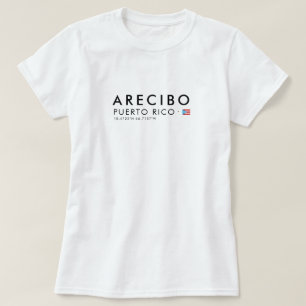 Arecibo Puerto Rico T-Shirt Koordinaten T-Shirt