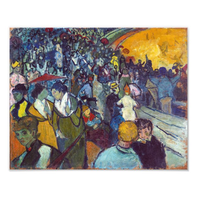 Arena in Arles | Van Gogh | Fotodruck (Vorne)
