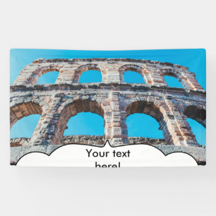 Arena, Verona, Italien Banner