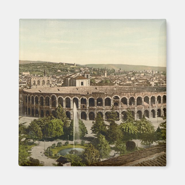 Arena, Verona, Italien Magnet (Vorne)