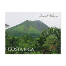 Arenal Volcano, Costa Rica Postcard