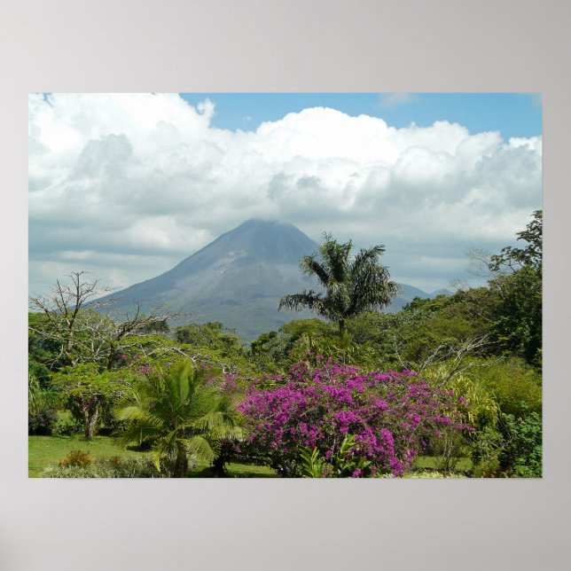 Arenal Vulkan - Costa Rica Poster (Vorne)