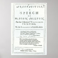 Areopagitica' eine Rede von John Milton