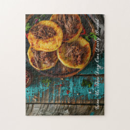 Arepa Brot mit Personalisierten Gebetswörtern