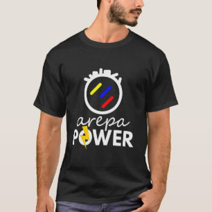 Arepa Power Latin Pride Funny Flag Geschenk T-Shir T-Shirt