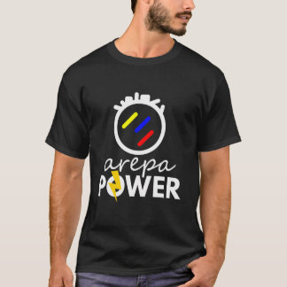 Arepa Power Latin Pride Funny Flag Geschenk T-Shir T-Shirt