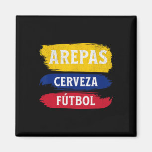 Arepas Bier Fußball Ecuador Flagge Fußball Bier Se Magnet