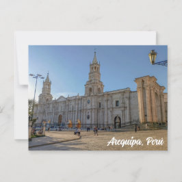 Arequipa, Perú, Catedral Basílica de Arequipa Postkarte