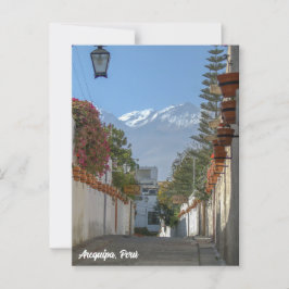 Arequipa, Perú, Chanchani Street View Postkarte