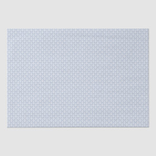 Ares (Chambray Blue) - Symmetrisches Seashell-Must Seidenpapier