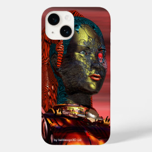 ARES - CYBORG PORTRAIT Red Science Fiction title_seo2