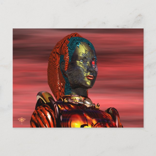 ARES - CYBORG POSTKARTE (Vorderseite)