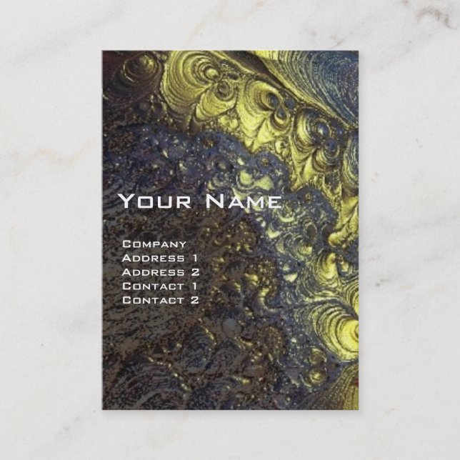 ARES CYBORG, Red Yellow Sci-Fi, Techno, Robotik Visitenkarte (Vorderseite)