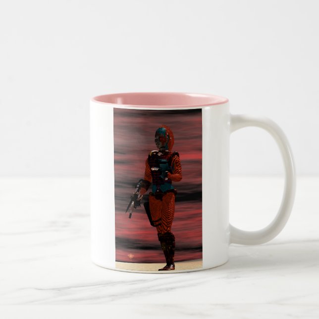 ARES - CYBORG ZWEIFARBIGE TASSE (Rechts)