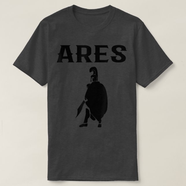 Ares Greek Godhero Costume -375 T-Shirt (Design vorne)