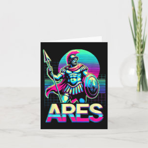 Ares Griechischer Krieg Gott Krieger Mythologie An Karte
