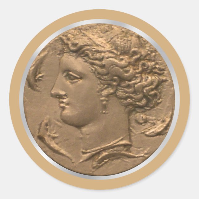 Arethusa Tetradrachm Sticker (Vorderseite)