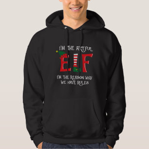 Arful Elf Matching Family Group Weihnachts-Party P Hoodie