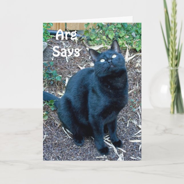 Arg Birthday Card 3 Karte (Vorderseite)