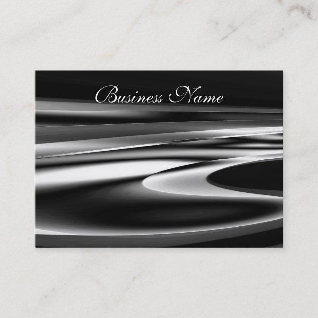 Argent fondu carte de visite (Devant)