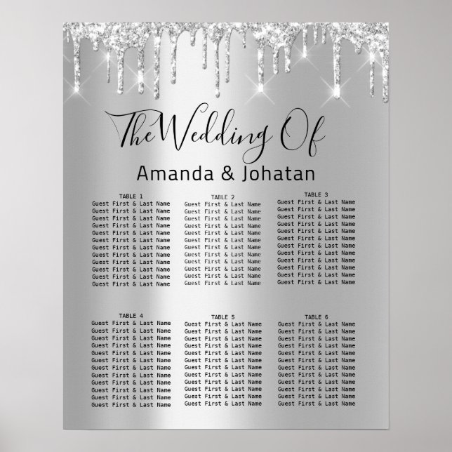 Argent gris-noir sur le tableau de sièges Étincell (Devant)