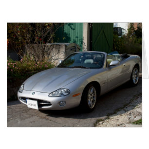 Argent Jaguar XK8 Cabriolet