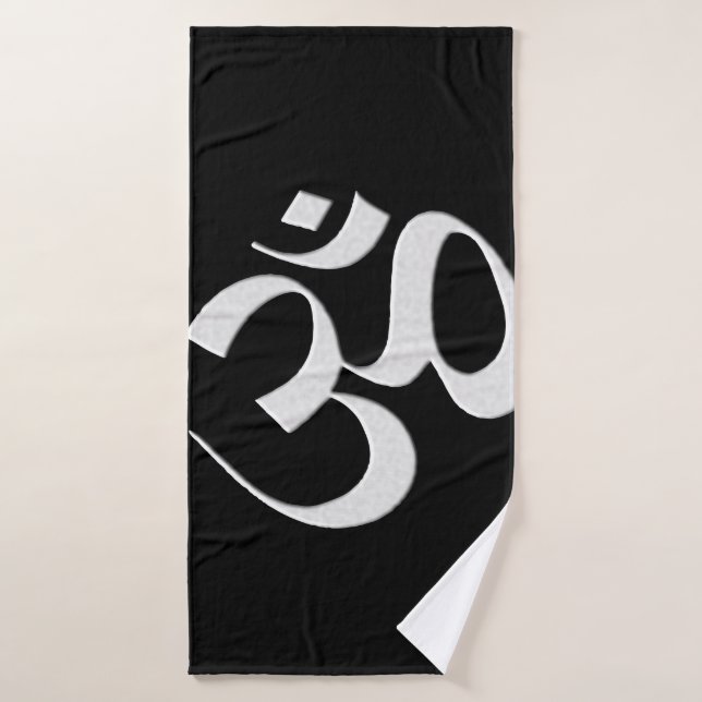 Argent Om  (Serviette de bain)