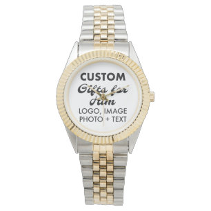 Argent & Or Montre Deux Tons Cadeaux personnalisés