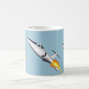 Argent Starfighter F104 Mug