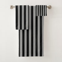 Argent vertical et rayures noires