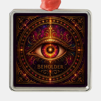 Argenté Ornement carré premium BEHOLDER