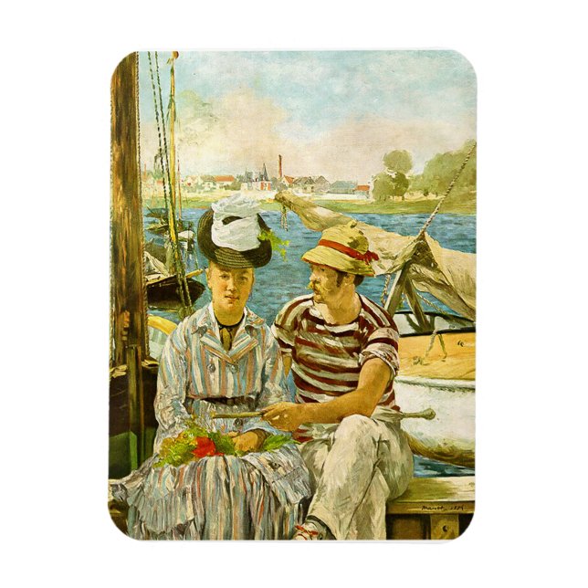 Argenteuil Edouard Manet Magnet (Vertikal)