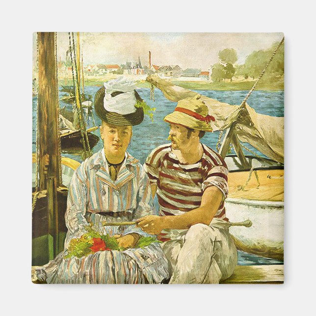 Argenteuil Edouard Manet Magnet (Vorne)