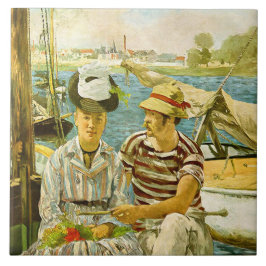 Argenteuil Edouard Manet Poster Fliese