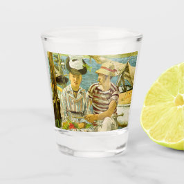 Argenteuil Edouard Manet Schnapsglas