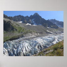 Argentiere glacier French Alpen