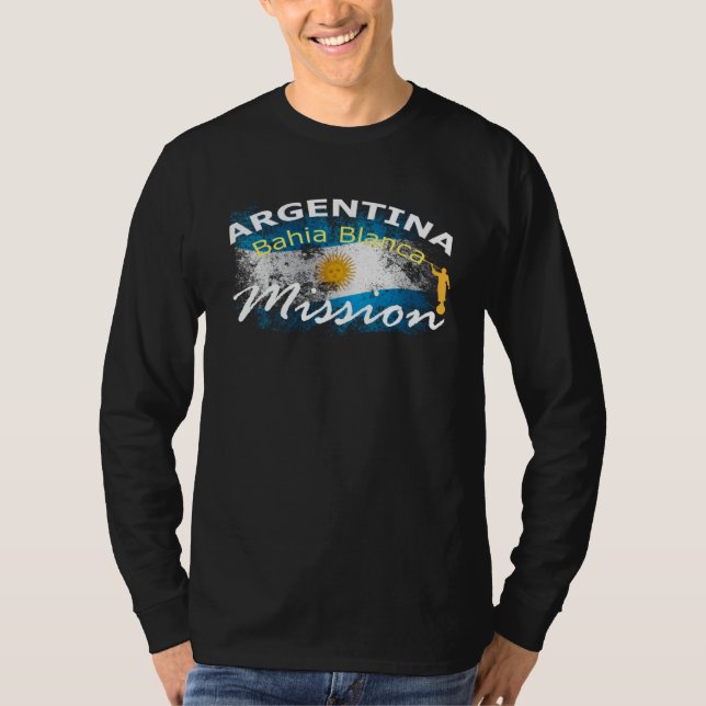 Argentina Bahia Blanca Mormon LDS Mission Missiona T-Shirt (Vorderseite)