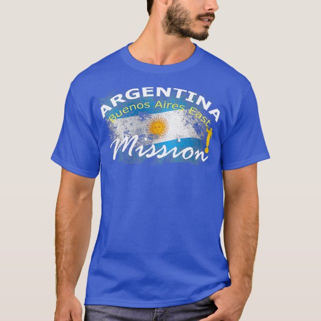 Argentina Buenos Aires East Mormon LDS T-Shirt (Vorderseite)