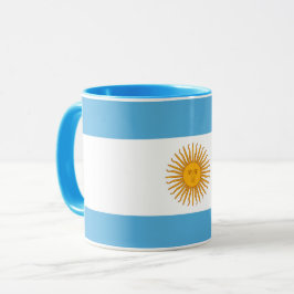 Argentina Flag Coffee Mug – Argentinian Decor Tasse