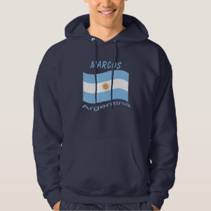 Argentina Flag Hoodie