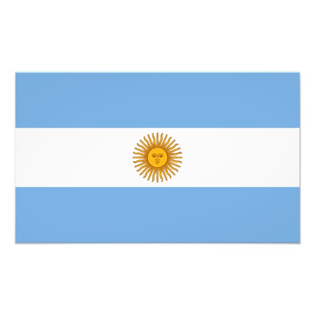 Argentina Fotodruck (Vorne)