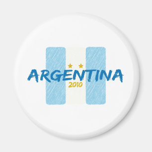 Argentina Futbol 2010 Magnet