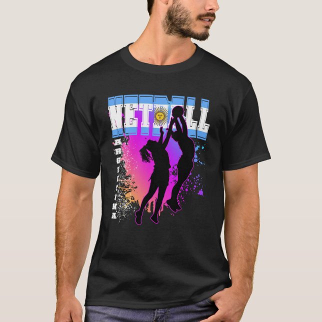 Argentina  Netball T-Shirt (Vorderseite)