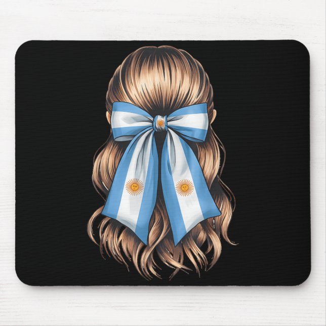 Argentina Pride Argentinian Flag  Mousepad (Vorne)