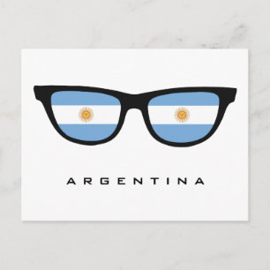 Argentina Shades texte personnalisé et carte posta