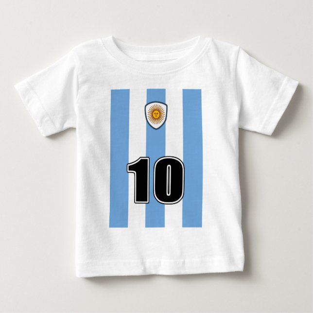 Argentina soccer baby t-shirt (Vorderseite)