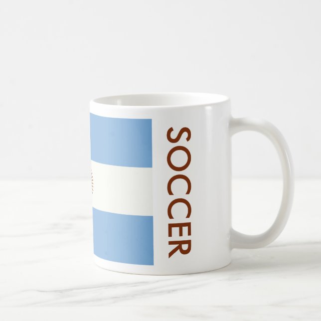 ARGENTINA SOCCER KAFFEETASSE (Rechts)